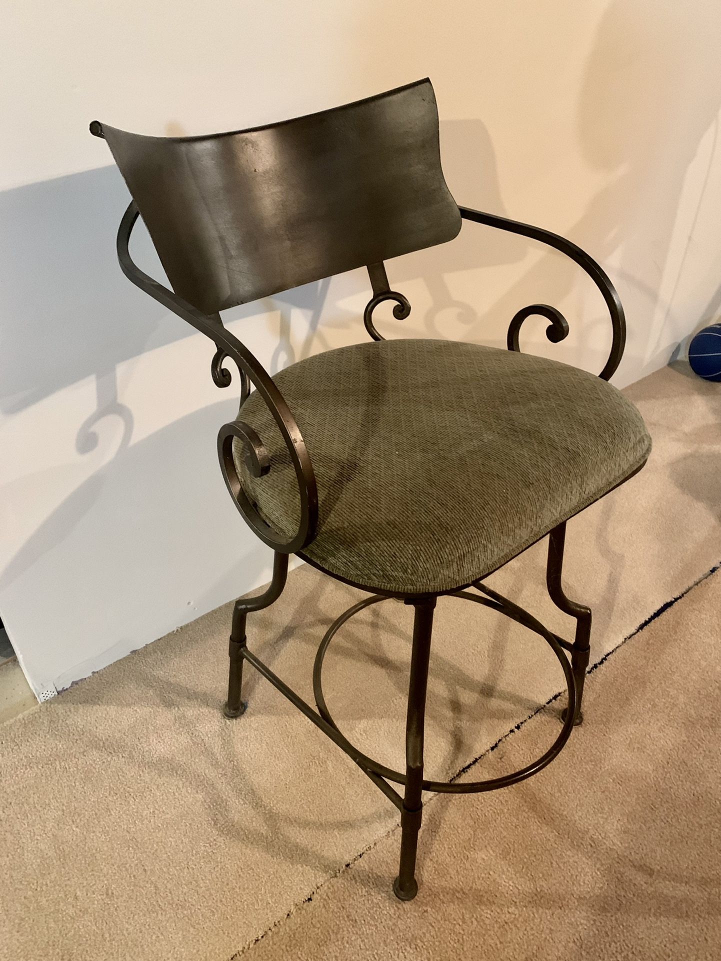 Set Of Three Custom Stools - Counter Height