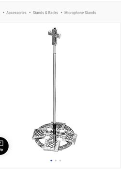 Ultimate Support CUSTOM2 Dark Magic - Custom Mic Stand Chrome