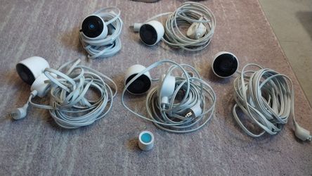 Google Nest Outdoor Security Cameras Lot of 5