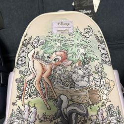 Loungefly Bambi & Friends Forest Mini Backpack