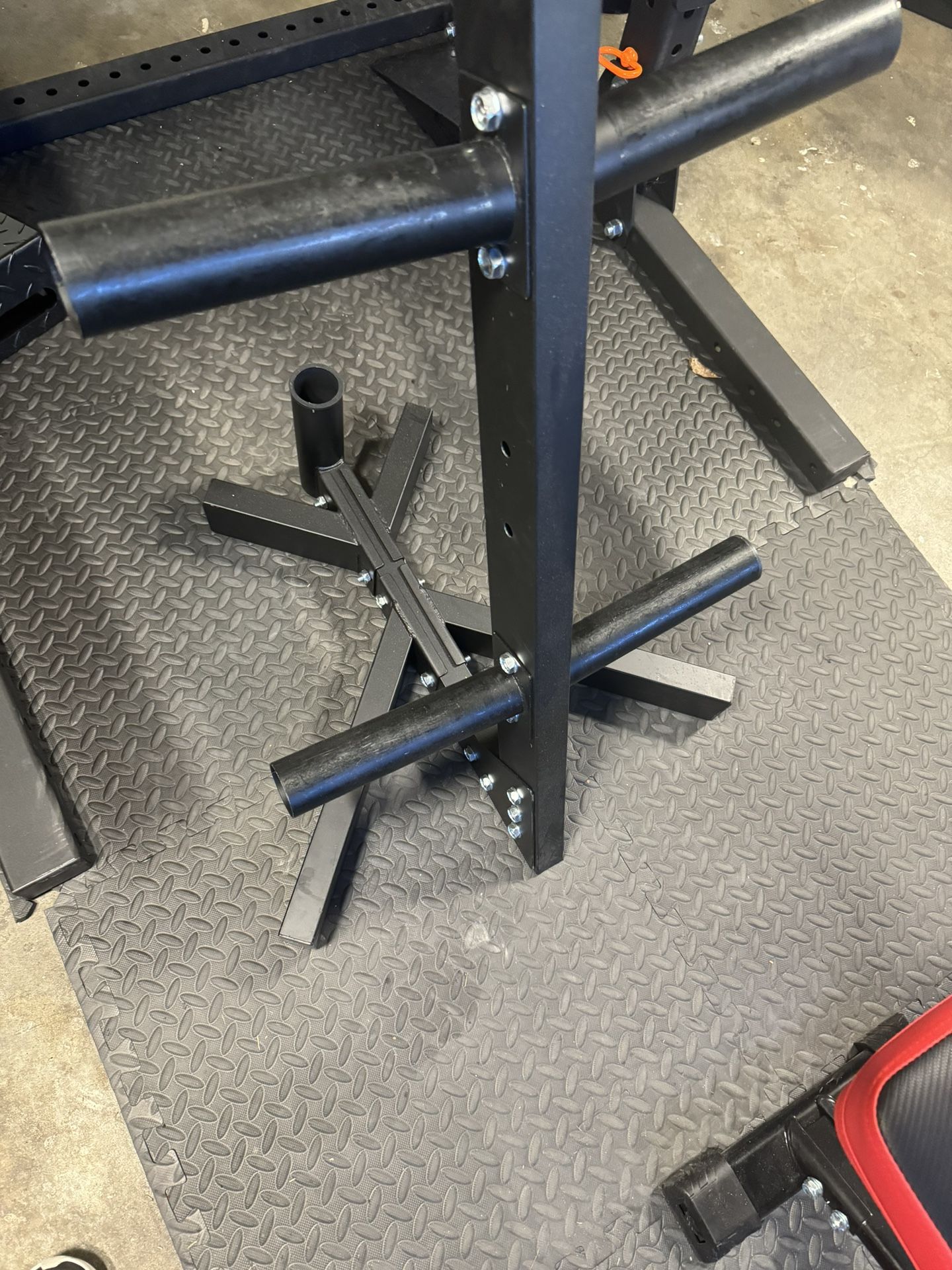 CAP Barbell Olympic Plate Tree Storage Rack for Sale in Seattle, WA