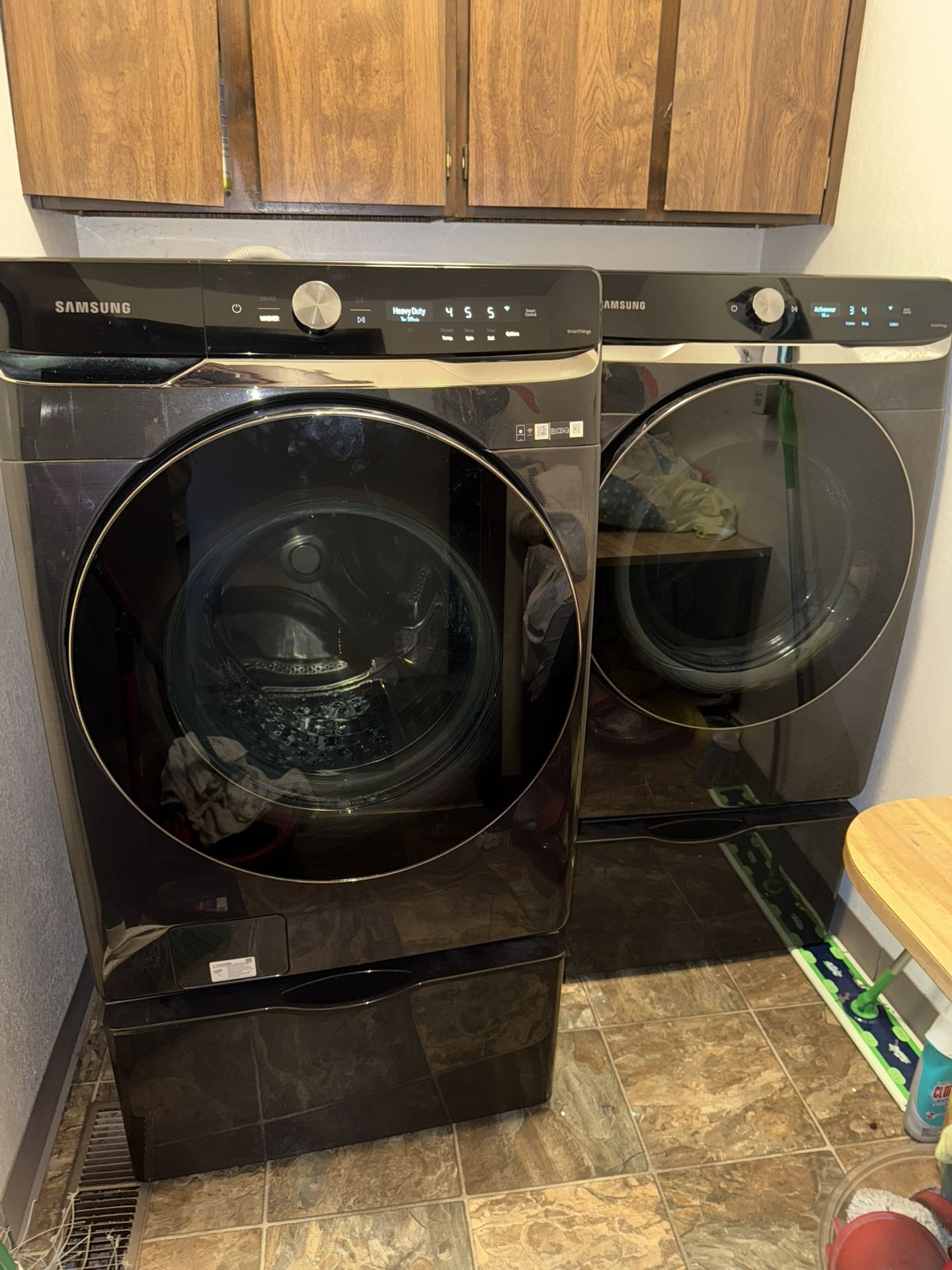Smart Samsung Washer & Dryer