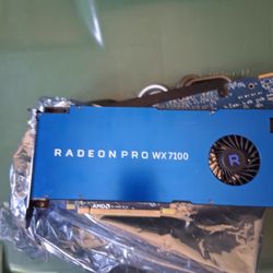Radeon Pro Wx7100