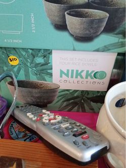 Nikko Collections 4-Piece Rice Bowl Set