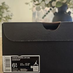 Jordan Spizike Low size 6.5