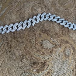 Silver Diamond Bracelet