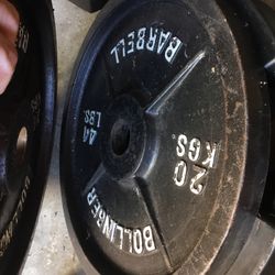 Pair Of 45 Pound Olympic Plates ( Weights )