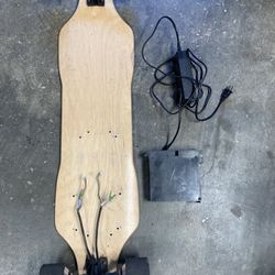 Electric Longboard (incomplete Or For Parts)