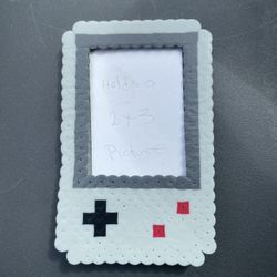 Perler Bead Magnet Photo Frame