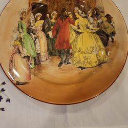 Vintage Royal Doulton Sir Roger de Coverley plate