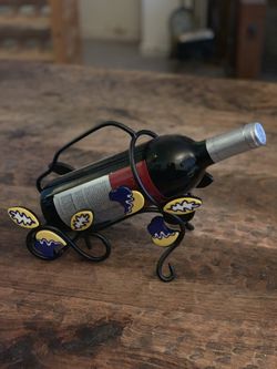 Wine Bottle Holder - NEW in Box - $10