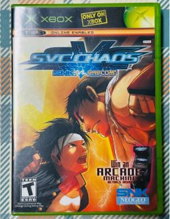 SNK vs. Capcom: SVC Chaos (Microsoft Xbox) Tested/Works Fast Shipping P901