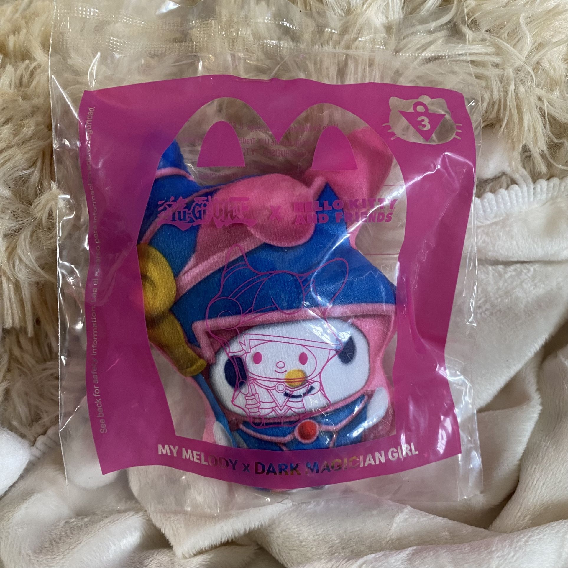 My Melody from Hello Kitty and Yu-Gi-Oh! McDonald’s Plushie