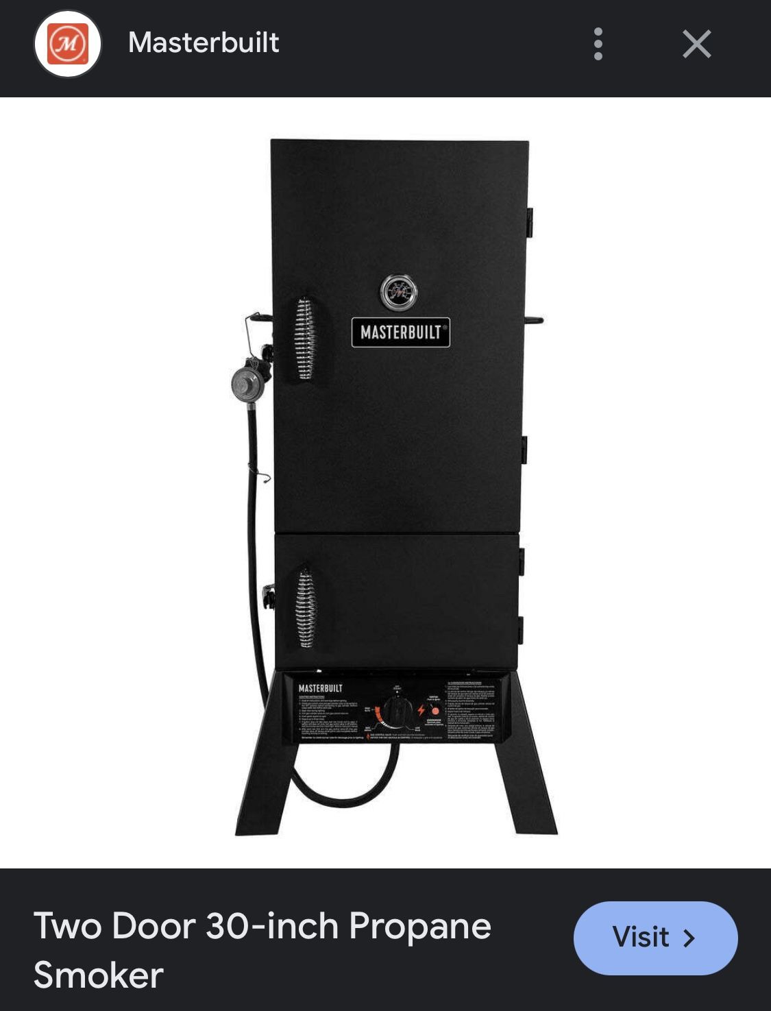 Masterbuilt Smoker