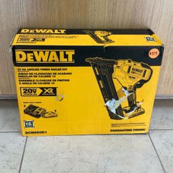 DEWALT DCN650D1 15 GA ANGLED FINISH NAILER KIT.