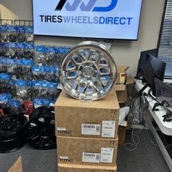 Kmc Km446 Mesa Size 17x8.5 Offset -10 Bolt Pattern 6x139.7 Raw Finish Forged