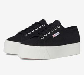 Superga platform sneakers / Size 6