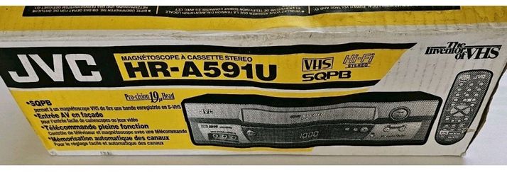 *Tested* JVC HR-A591U Stereo VHS VCR Video Cassette Recorder Player SQPB