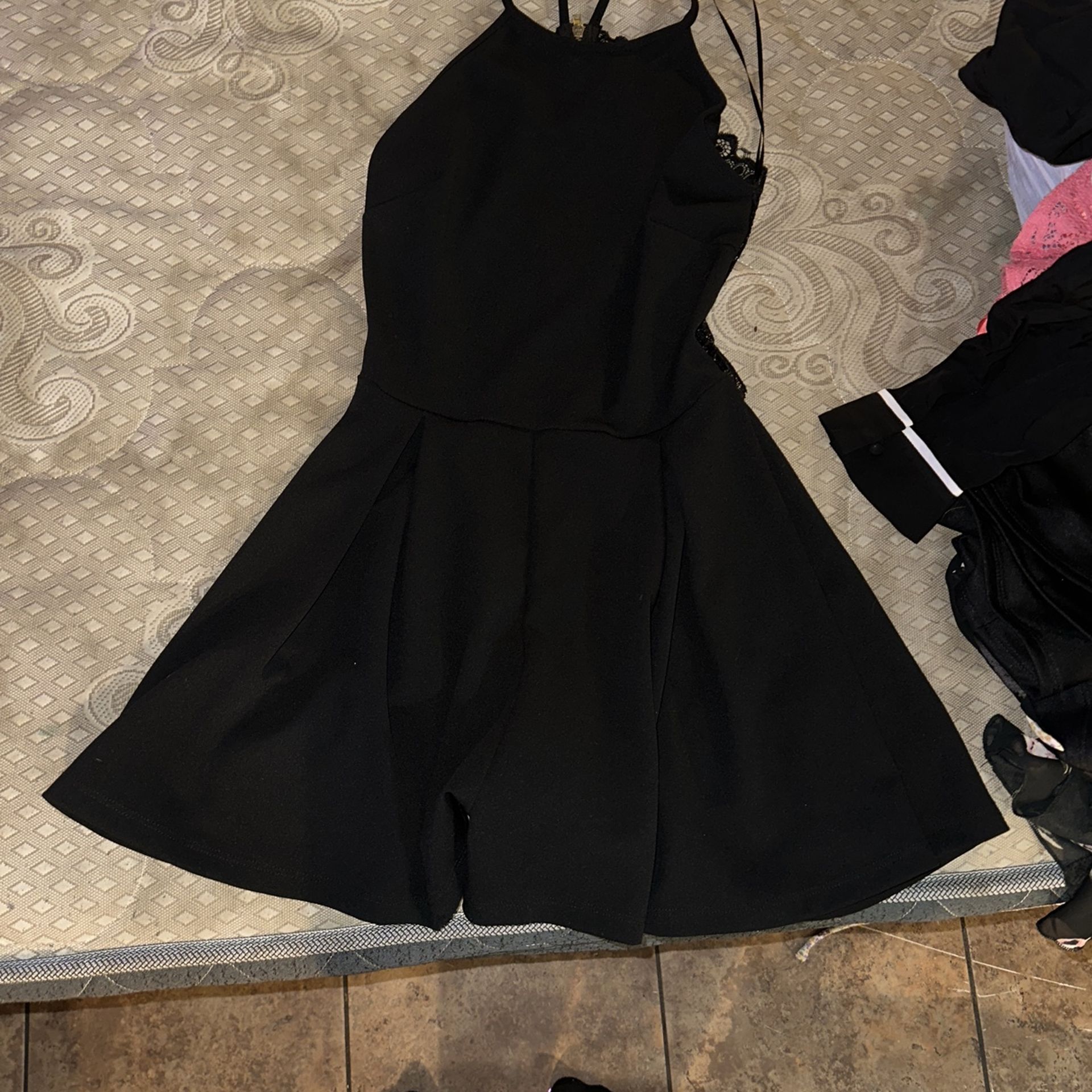 Black Bodysuit Shorts Brand new