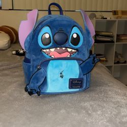 Velvety Stitch Mini Backpack (Mint Condition) Walt Disney