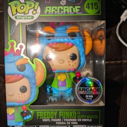 Funko Pop Digital #414 Arcade Freddy As Droppp Monster Season 2 LE 316