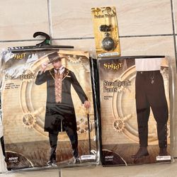 Adult Dapper Steampunk Bundle-Large