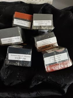 Charcoal Goat milk Soap