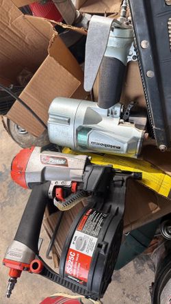 Frame and coil nail gun