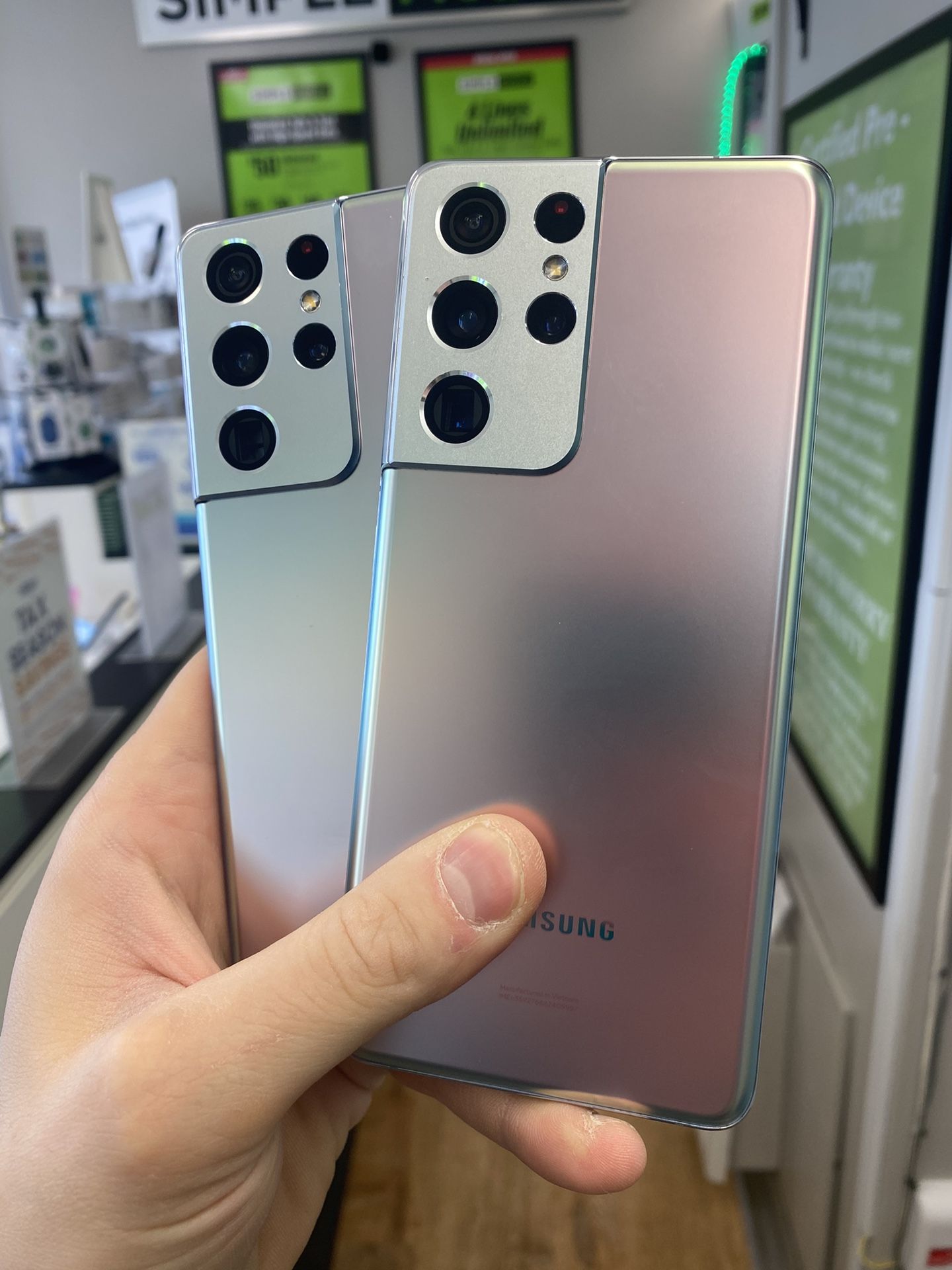 Unlocked Samsung Galaxy S21 Ultra 5G 128GB