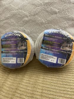 Two Water Levelng Extension Hoses