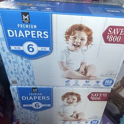  Diapers Member’s Mark #6 