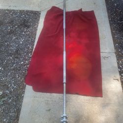 1" HOLE  BARS.  READ THE DESCRIPTION 
 EZ-CURL BAR.-30$
2-DUMBBELL HANDLES-25$. 6'STRAIGHT BAR-35$
11525 S HALSTED.dunkin Donuts/
7111.S WESTERN WALGR