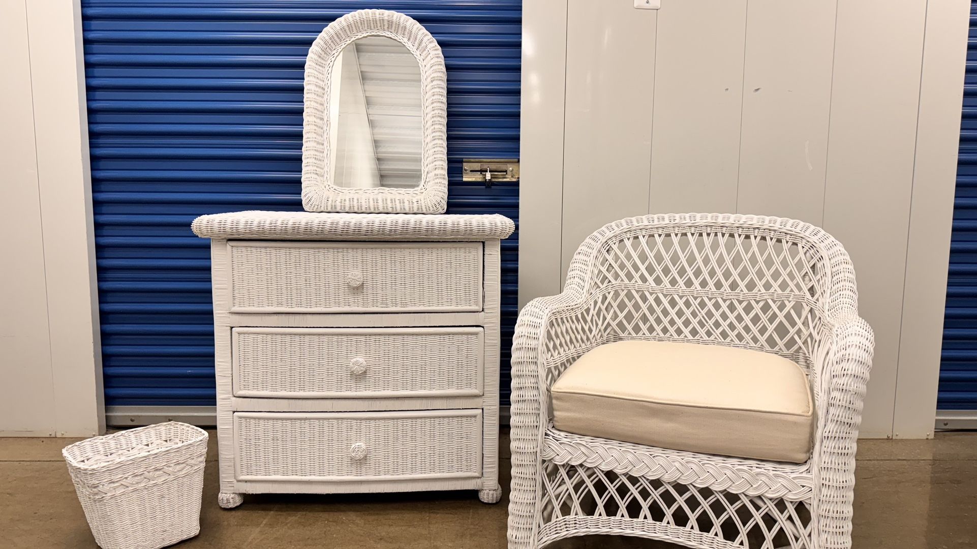 Wicker furniture