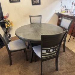 Dining Table With Four Chairs