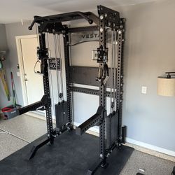 Vesta Fitness PRO SERIES 2-1 Ultimate Half Rack Functional Trainer/Gym Equipment/ Home Gym/ Fitness/ FREE DELIVERY 🚚 