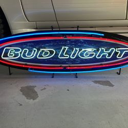 Budlight Bud Light Neon Beer Sign Light