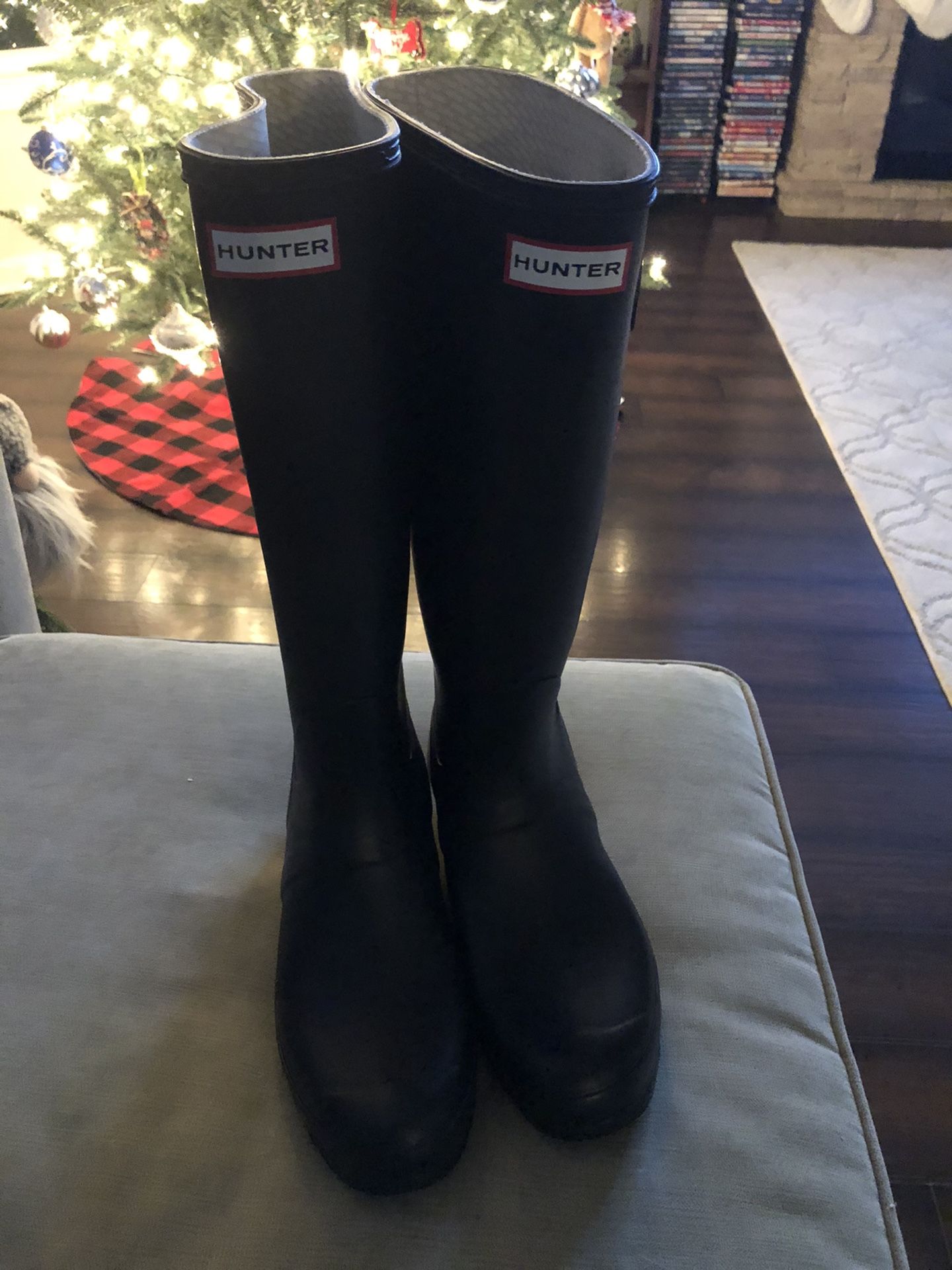 Hunter Rain/snow Boots black TALL