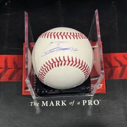 Caden Dana Los Angeles Angels Autographed Baseball