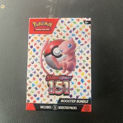 Scarlet & Violet 151 Booster Bundle 6 Pack