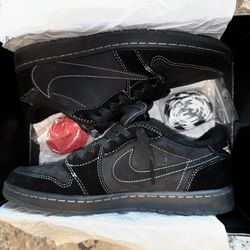Travis Scott x Air Jordan 1 Retro - "Black Phantom"