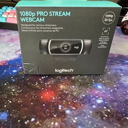 Logitech 1080p Pro Stream Webcam 