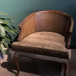 Rattan Upholstered Chair
