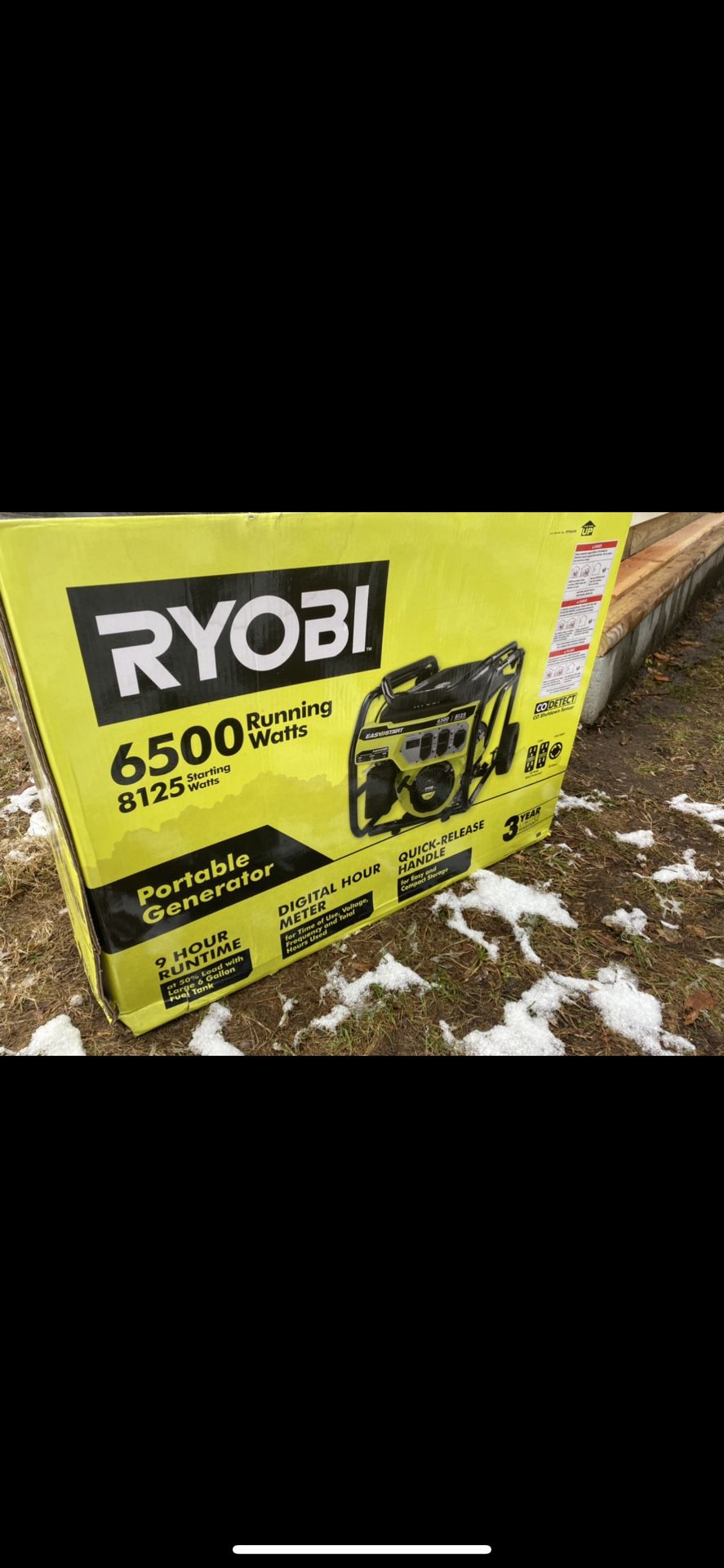 Ryobi generator