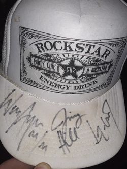 Autographed metal melitia lot