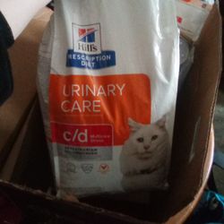 Hill's Prescription Diet Urinary Care Veterinarian Recommended c/d MultiCare Stress Cat Food