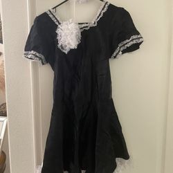 French Maid Costume $8 Size Medium 