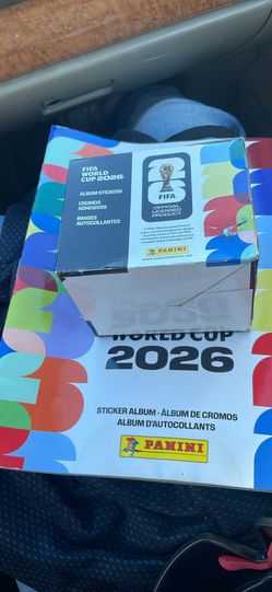 FIFA World Cup 2026 stickers w magazine