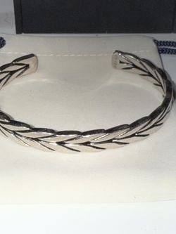 Men’s David Yurman Wheat Sterling Silver Bracelet 
