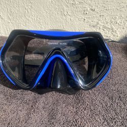 Jring Blue Snorkel And Diving Mask