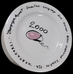 Pottery Barn Millennium Series Partial Set Of 11 Salad Or Snack Plates 